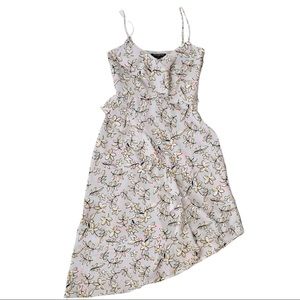 Banana Republic floral asymmetrical dress size 00P